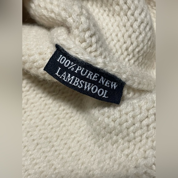 Irelandseye 100% pure new lambs wool sweater size medium EUC - Picture 2 of 6